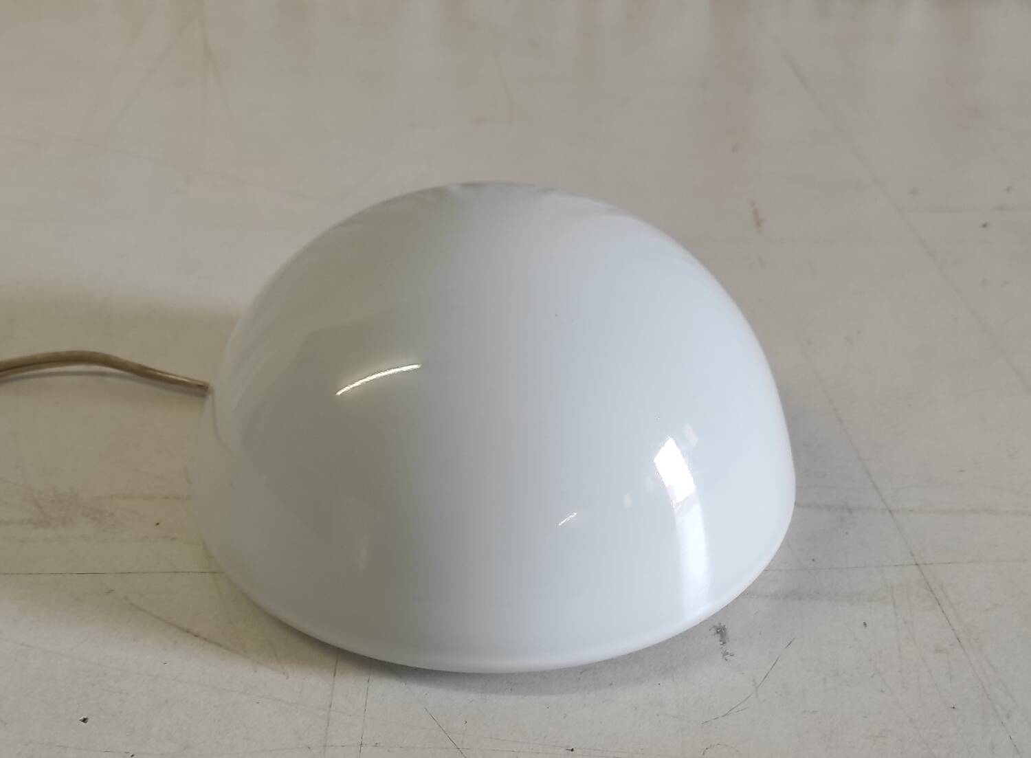 Opaline globe ceiling or wall light 16 cm - mid. 20th century