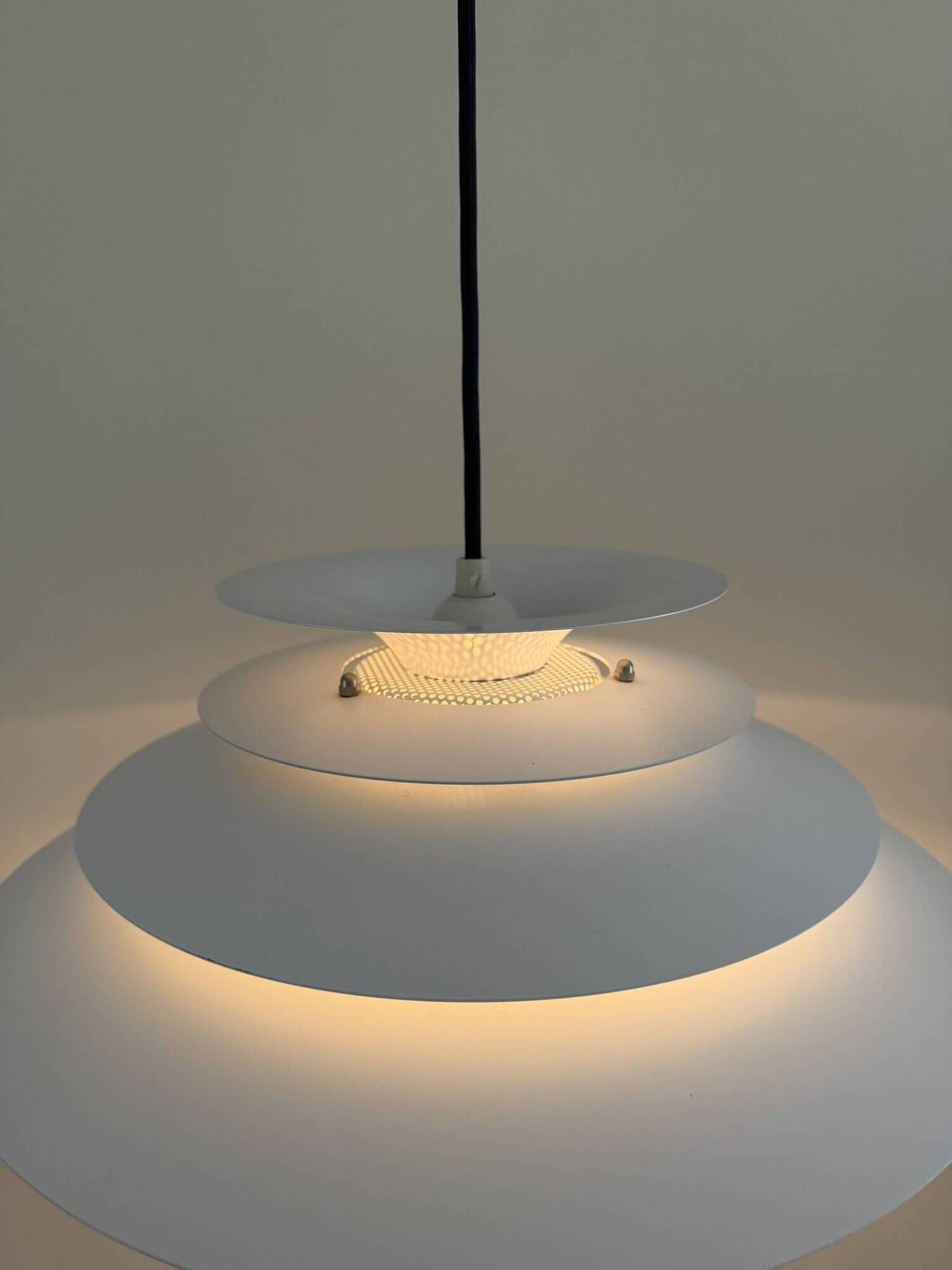 Vintage Danish design lamp - Barcelona style pendant