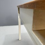 Vintage Writing Desk with Drawer, Czechoslovakia, ca. 1950s–60s