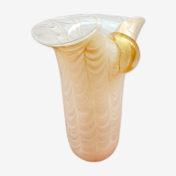 Vase verre soufflé Murano Gambaro & Poggi