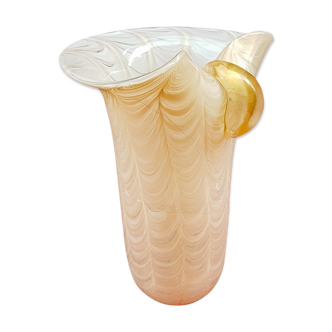 Vase blown glass Murano Gambaro & Poggi