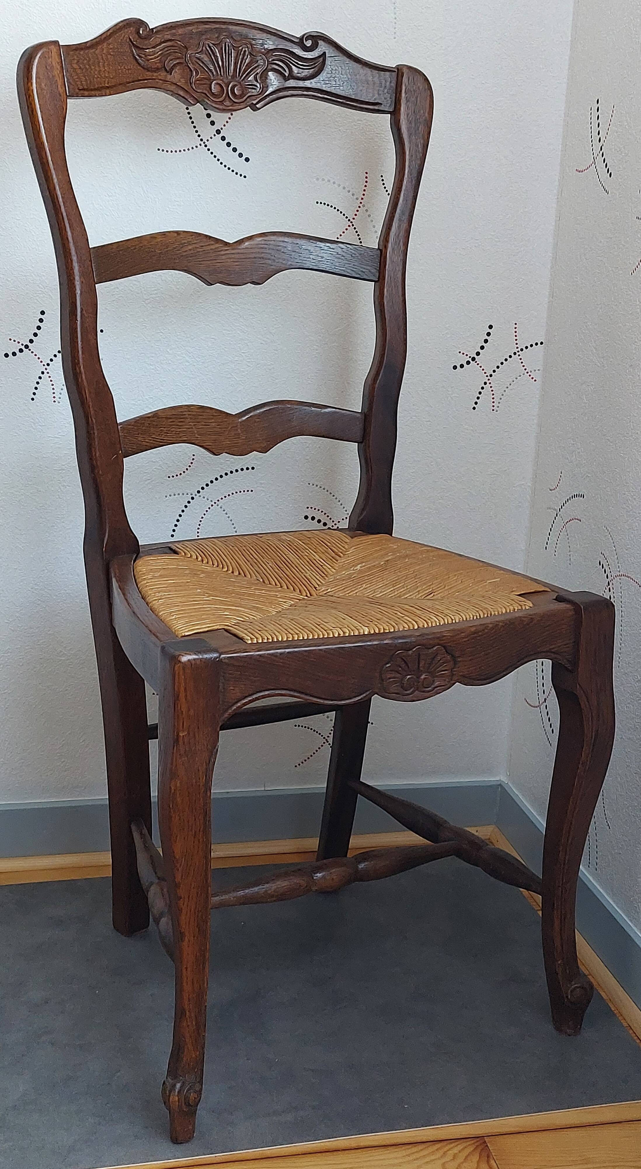 Lot de 6 chaises de salle à manger