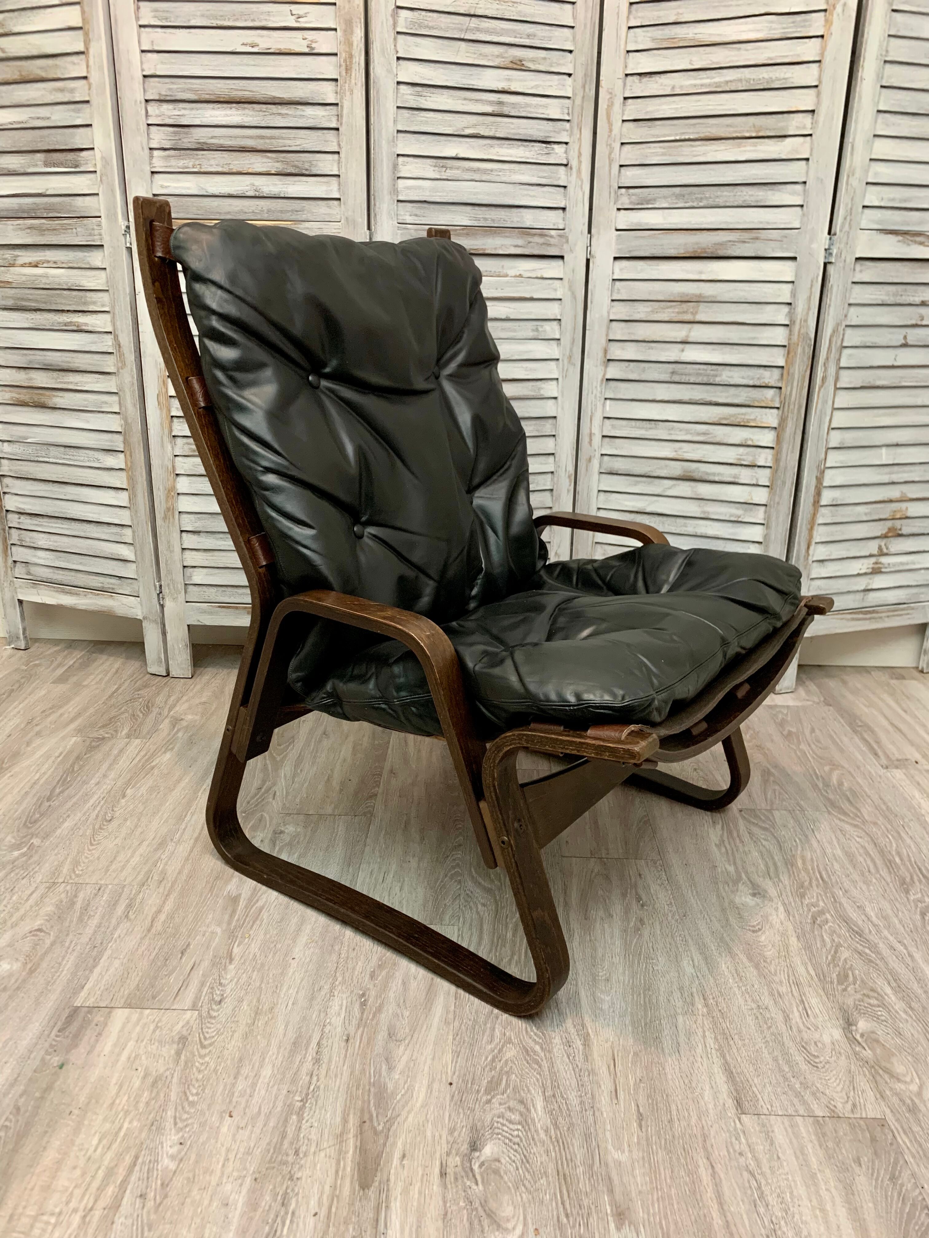 Fauteuil scandinave de Gesele Carlsen 1960