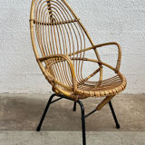 Rattan armchair