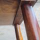 Tabouret de traite en orme