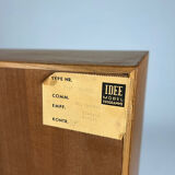 Mid-century teak cabinet by Erich Stratmann Idee 60s vintage 70s