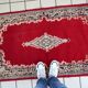 Vintage 1950s Persian Kerman rug 88cm x 151cm - 1C1246