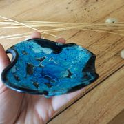 Old ashtray ice cream parlour enamels handmade vintage