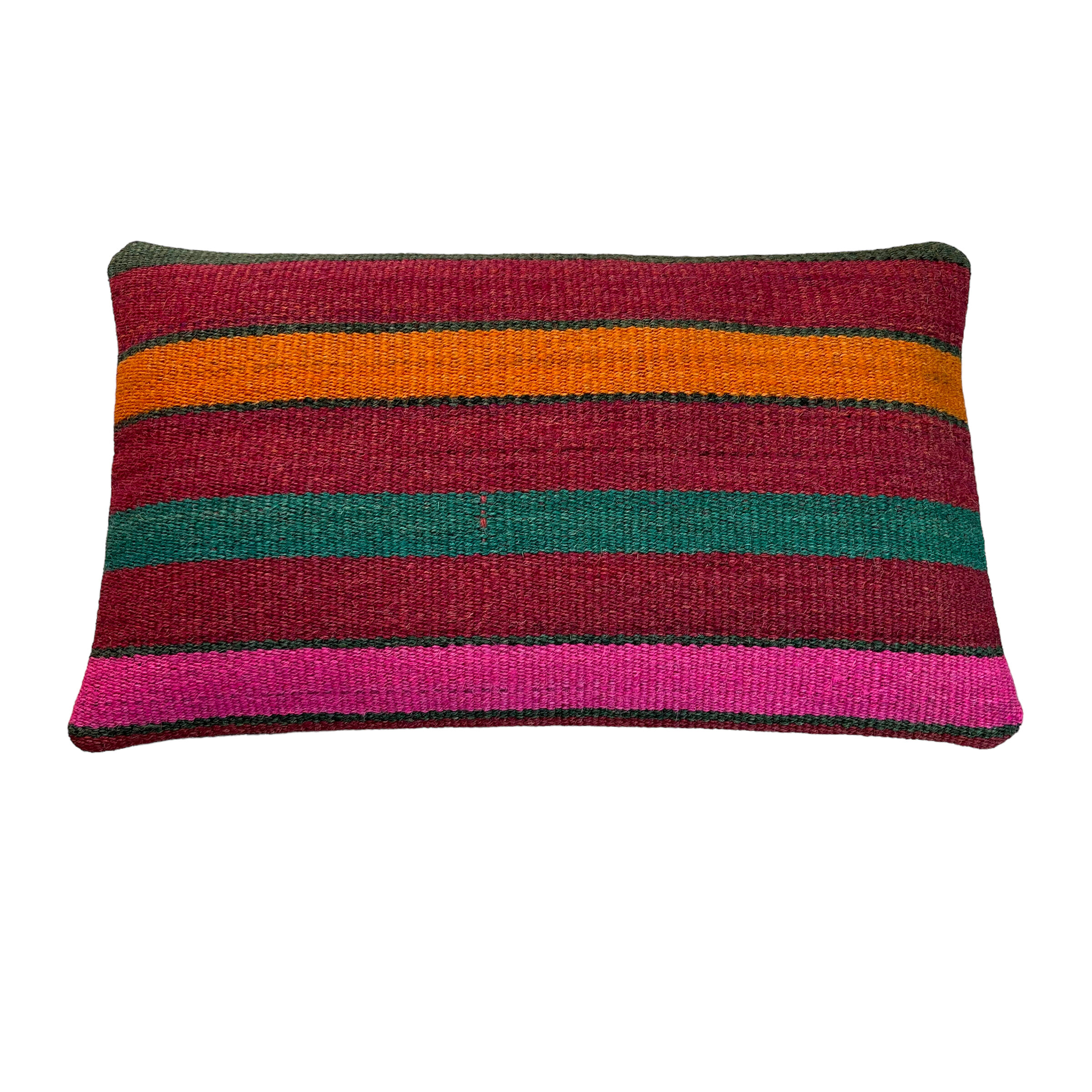 Housse de coussin kilim turc vintage, 30 x 50 cm