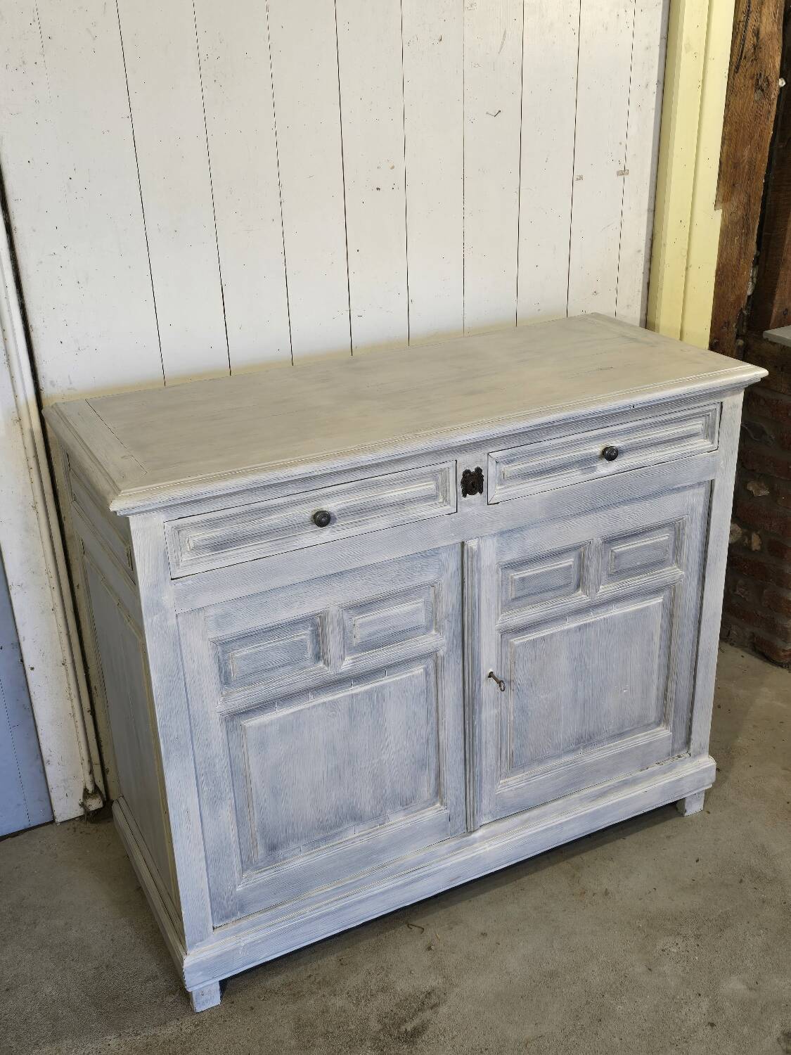 Louis Philippe style 2-door, 2-drawer sideboard