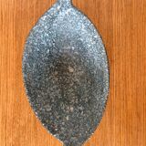Blue ceramic with lava effect Signed MISSY ANNECY 1960-1980