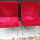 Paire de chauffeuses vintage