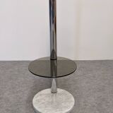 Space age side table or end table, France circa 1970.