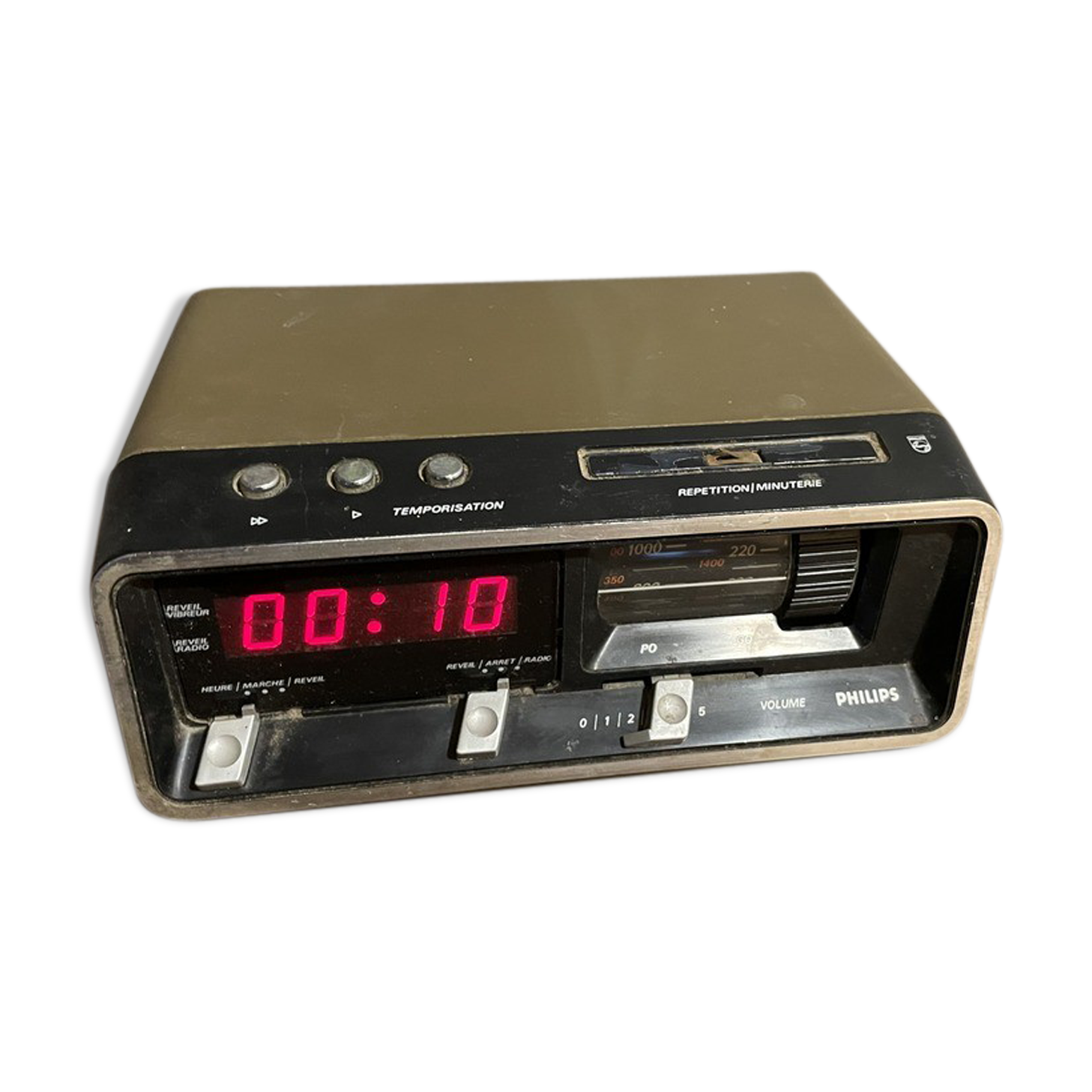 Philips vintage wake-up radio