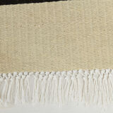 Handmade hemp runner rug 283x77 cm