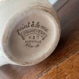 Lunéville K & G "primevere" hand-painted gravy boat