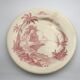 6 flat plates views of shabby pink orient