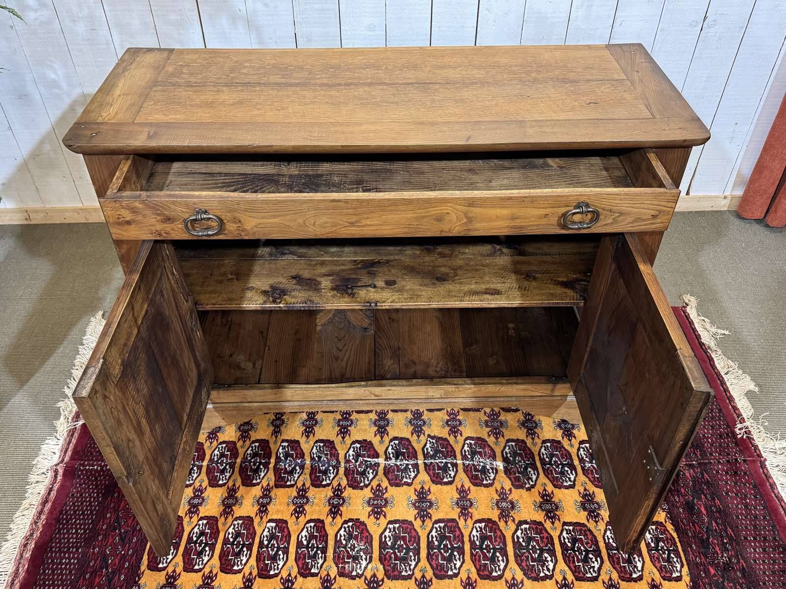 Buffet early 20th century in chestnut wood