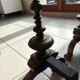 Pair of antique bronze andirons - period 1870/1900