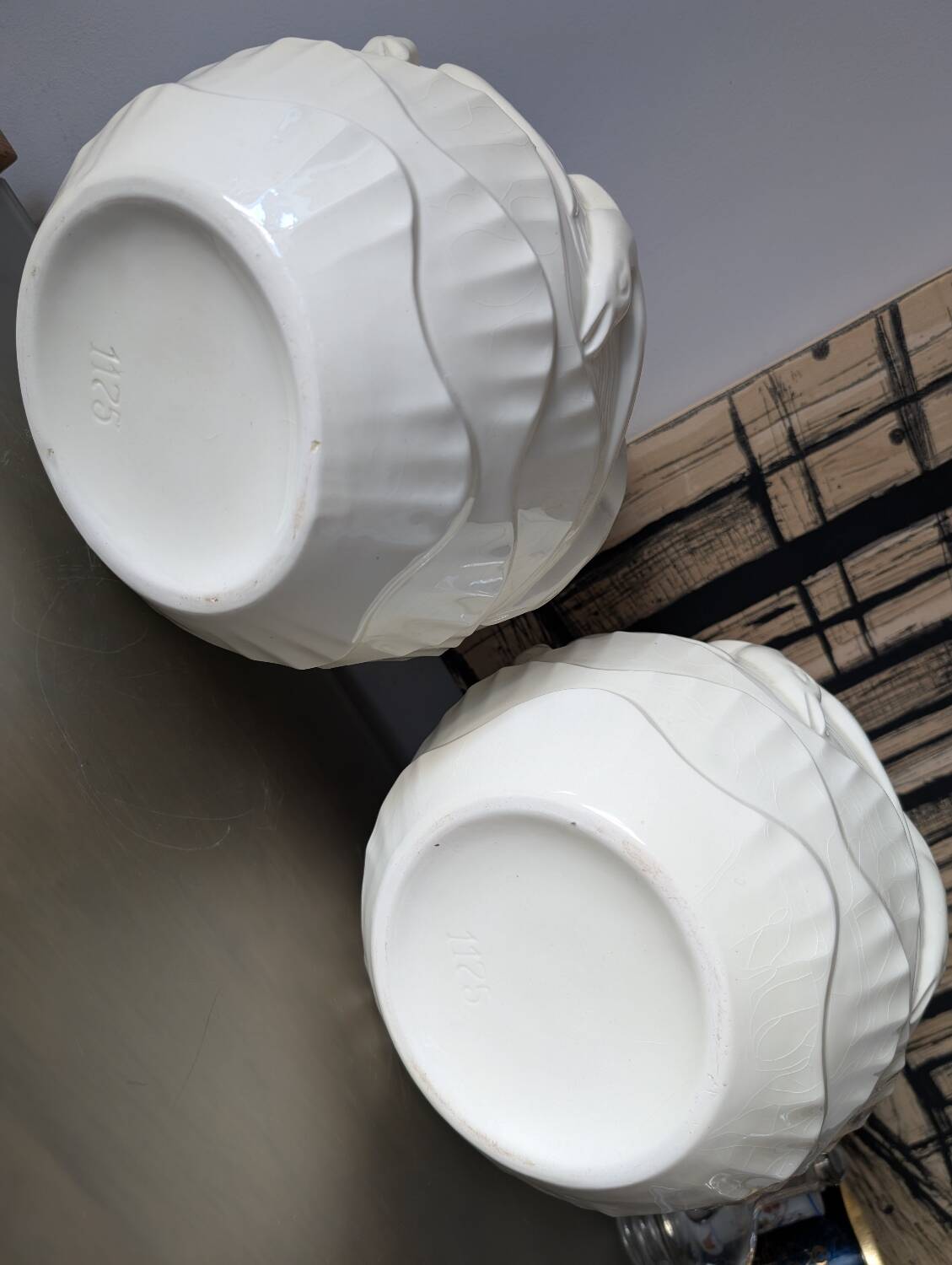 Art Deco Seagull Ball Vase