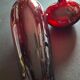 Lot de 2 vases contemporains couleur brique