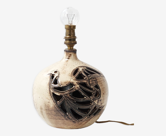 Pied de lampe vintage Les Grottes Dieulefit