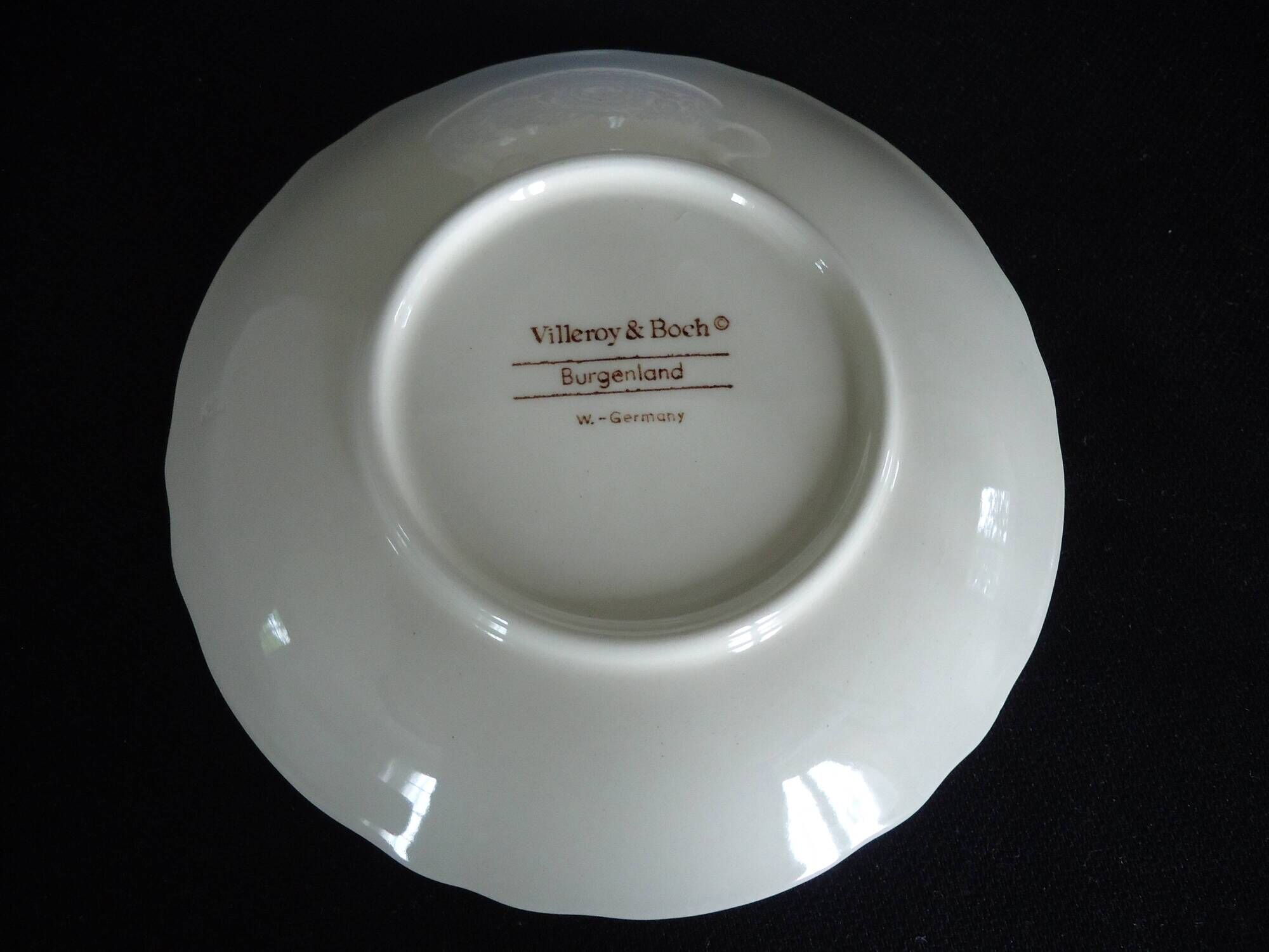 Villeroy & Boch Burgenland coffee and tea cups and saucers