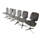 sell 6 swivel chairs from the 60s - Horst Brüning for Cor
