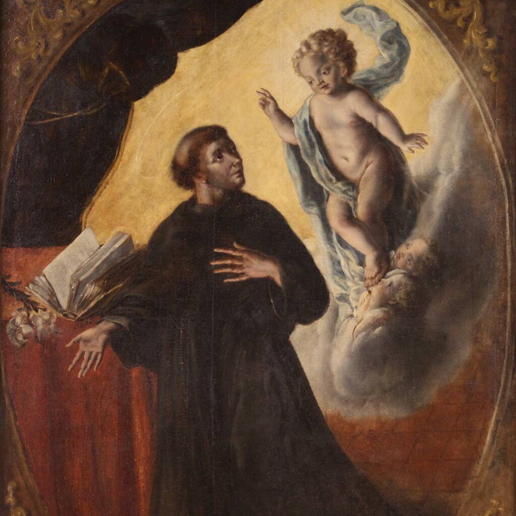 Peinture religieuse du XVIIIe siècle, Saint Antoine de Padoue.
