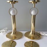 Set of two table lamps
