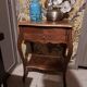 Side desk, Creative leisure table in varnished blond wood 1920
