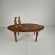 20th century Anglo-Indian inlaid bone coffee table