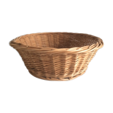 Wicker empty-pocket basket