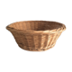Wicker empty-pocket basket