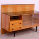 Mid-century glazed cabinet bookcase by Mojmír Požár