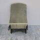 Napoleon III period velvet toad armchair, 19th century