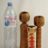 Set of 3 kokeshi dolls (medium size)