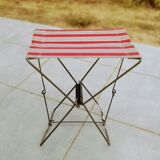 Folding vintage stool