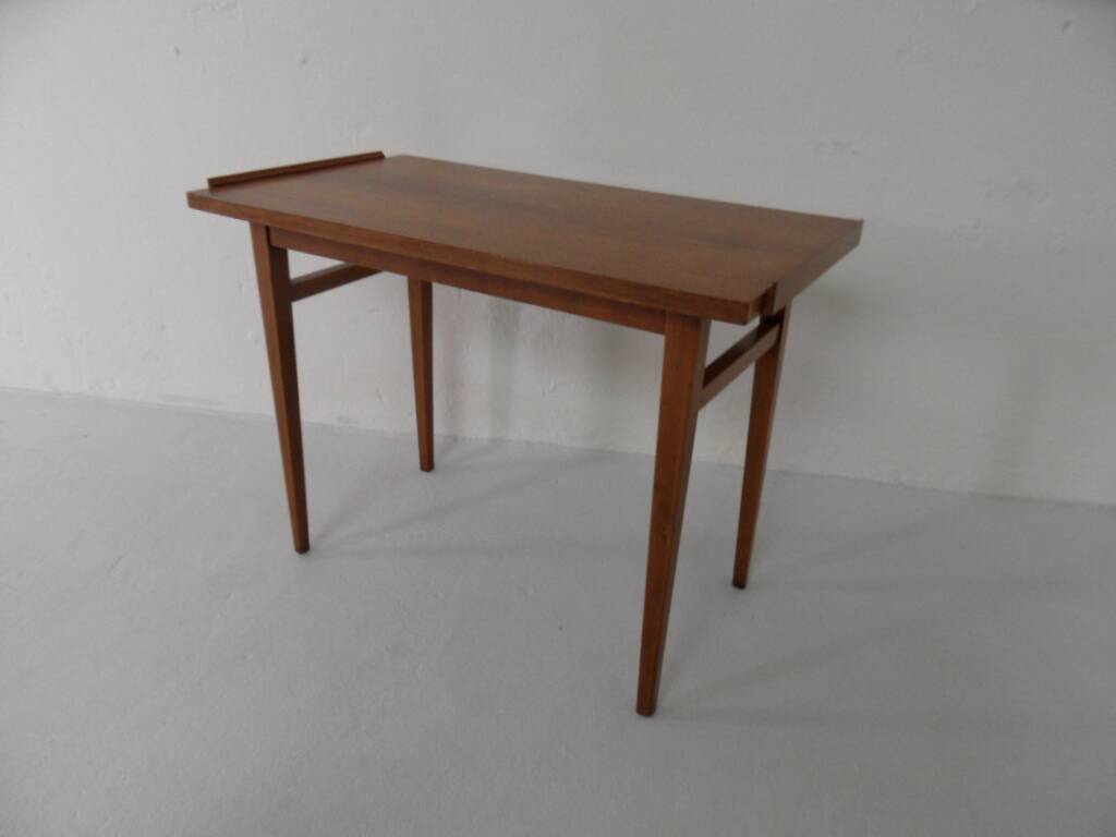 Mid Century teak wood sidetable 1950's