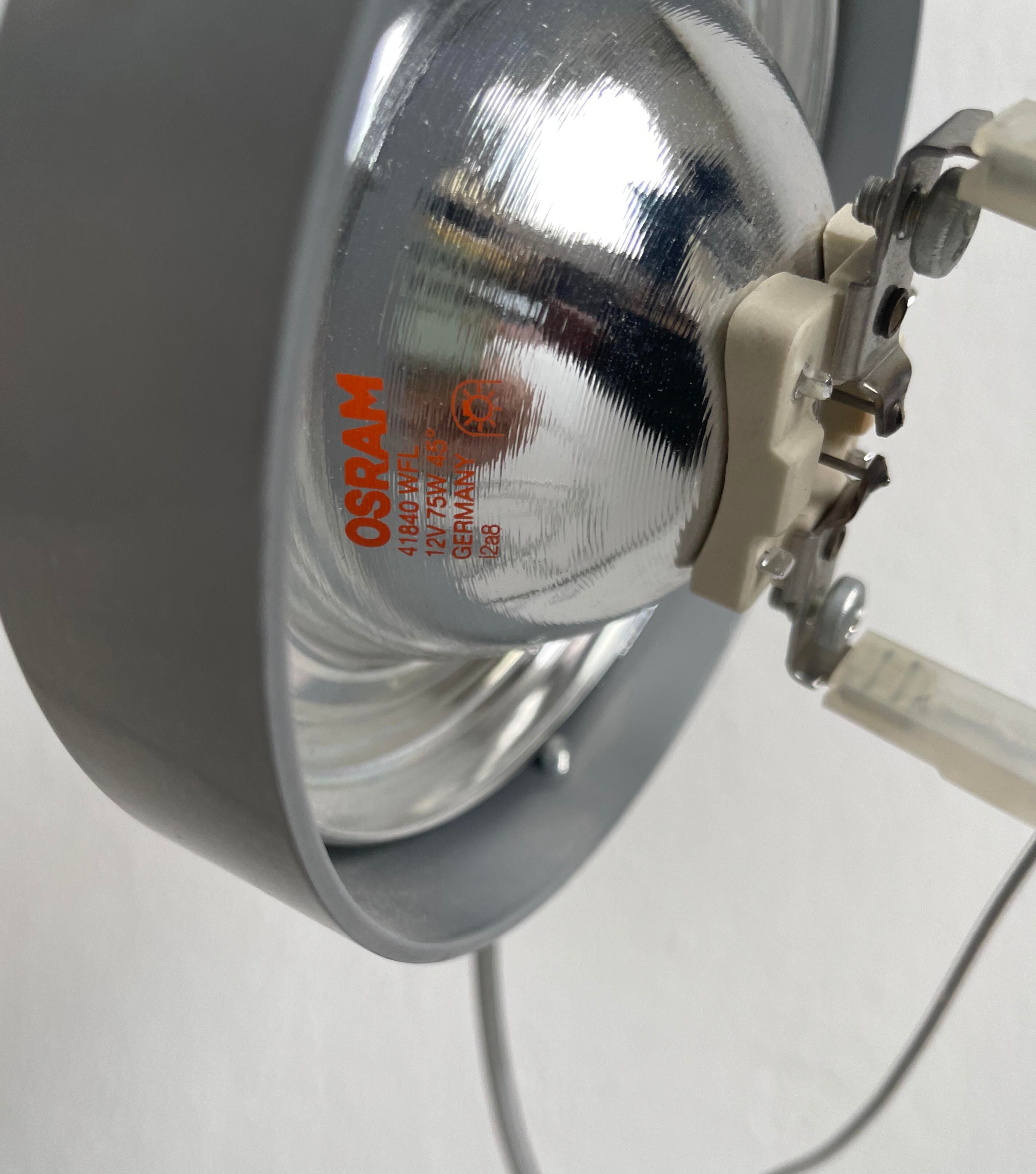 Pair of Postmodern Halogen Designer Table Lamps, Italy 1980's, 1990's