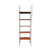 Wall bookcase string 1970