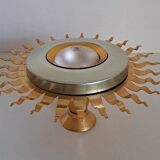 Plafonnier en métal doré