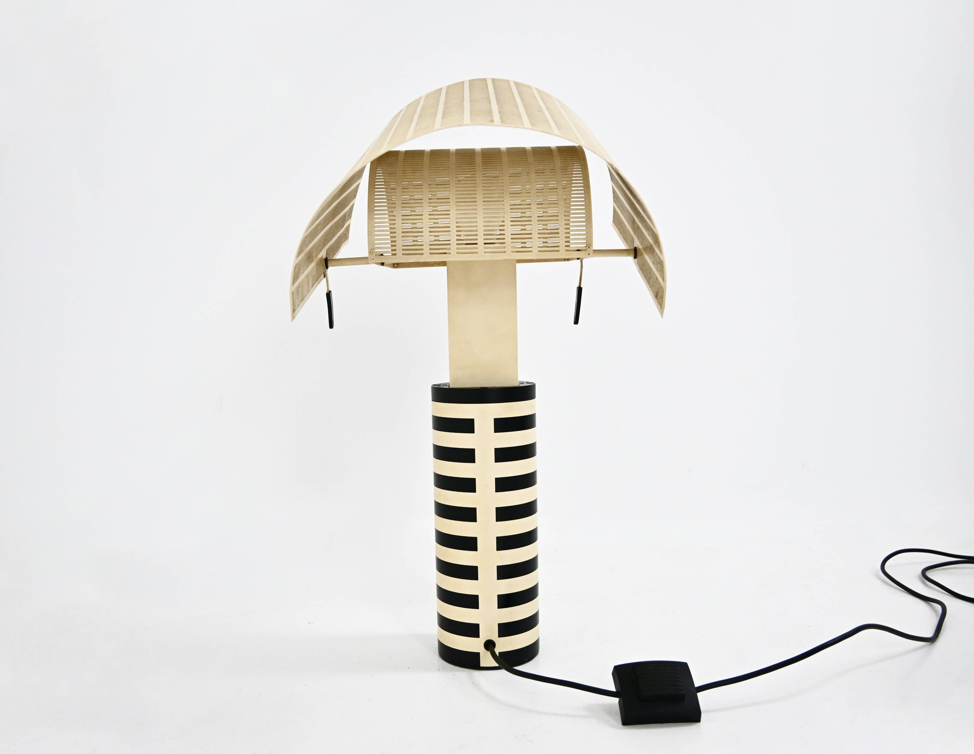 Shogun table lamp by Mario Botta for Artemide, 1986