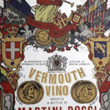 Martini vintage advertising mirror