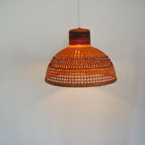 Vintage rattan lampshade