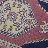 Vintage Turkish Small Floral Carpet sku 3281