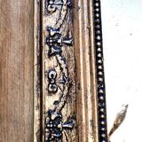 Antique gilded Louis-Philippe mirror – “Adélaïde”