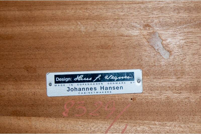 Dining table, Hans J. Wegner for Johannes Hansen, Denmark, 1960s