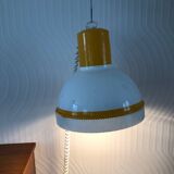 Vintage yellow Cubi Spot industrial pendant light