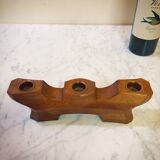 Reversible Anthroposophical Candle Holder in Lemon Tree, Dornach School
